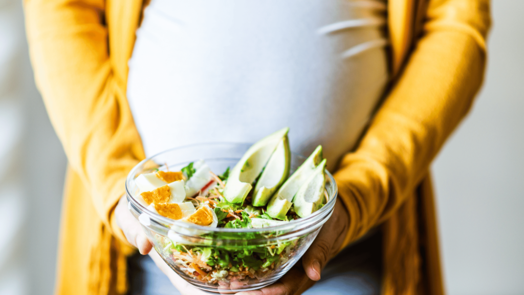 Balanced diet for pregnancy